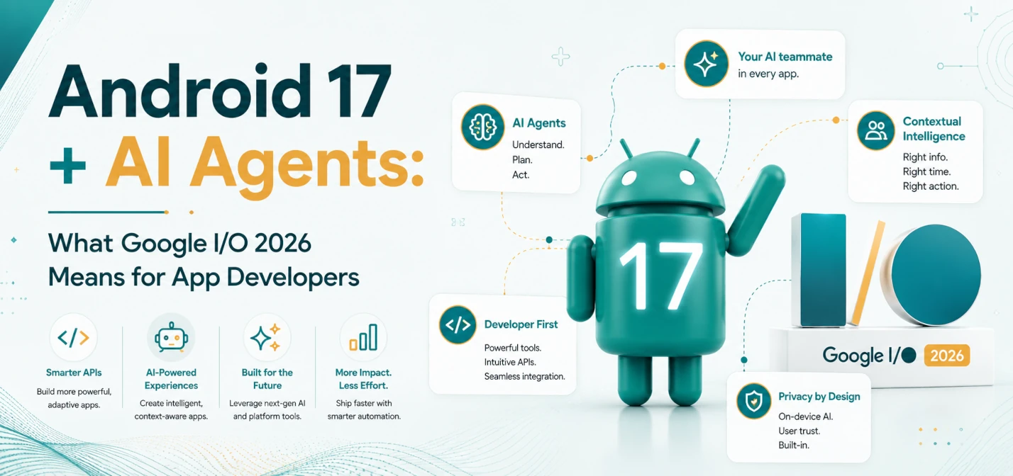 Android 17 + AI Agents: What Google I/O 2026 Means for App Developers