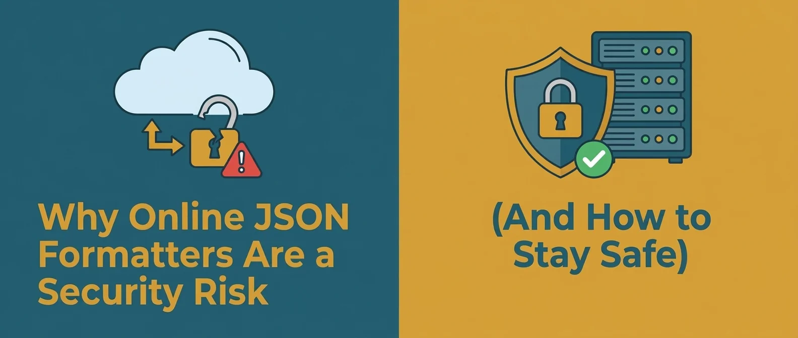 Why Online JSON Formatters Are a Security Risk (And How to Stay Safe)