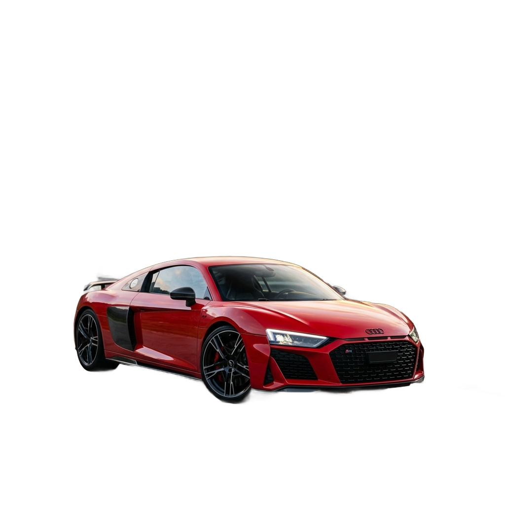 Car isolated after background removal